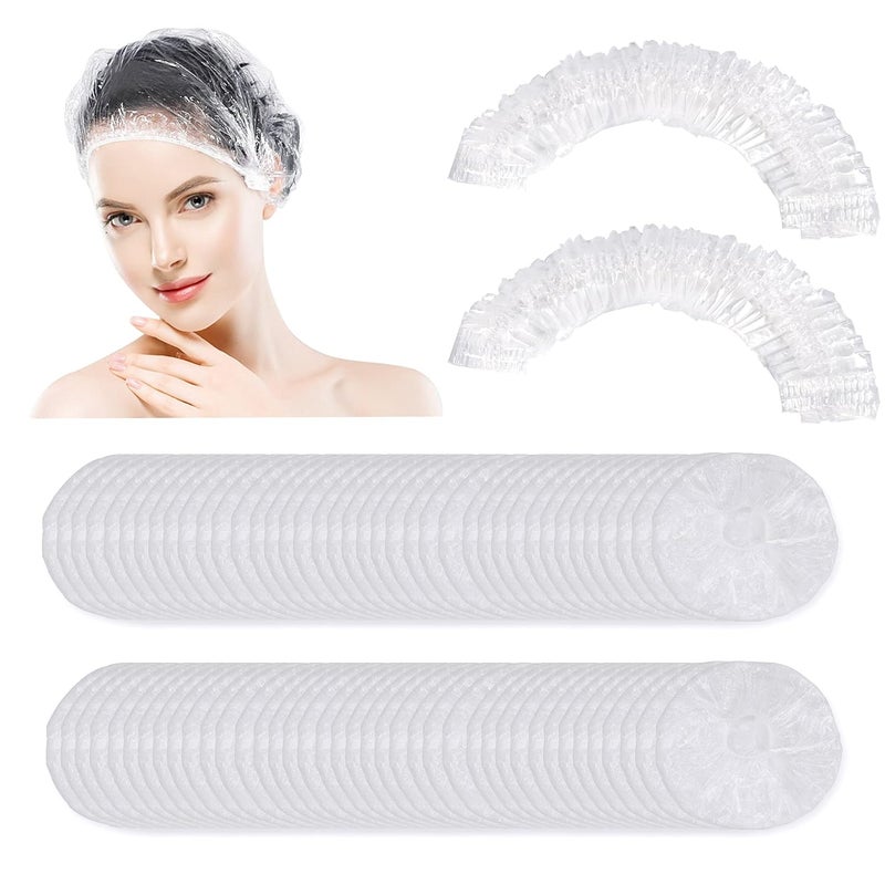 Ceizioes 150 PCS Upgrade Disposable Shower Caps. Waterproof Hair Bath Caps. Thickening Shower Cap for Women Kids Girls. Hotel and Hair Salon. Travel Spa. Home Use Beauty Salon - Image 1